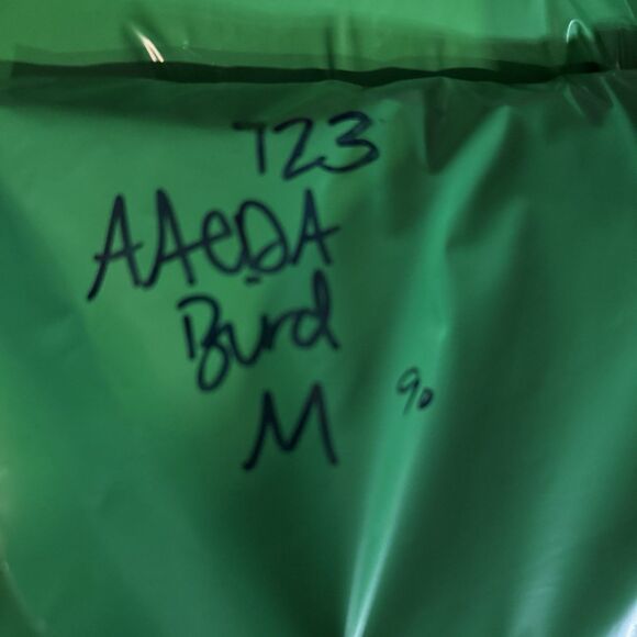 Aaeda Women’s Black Sweater Bird flowers beaded Sequin Long Sleeve NWT Medium - Picture 6 of 6